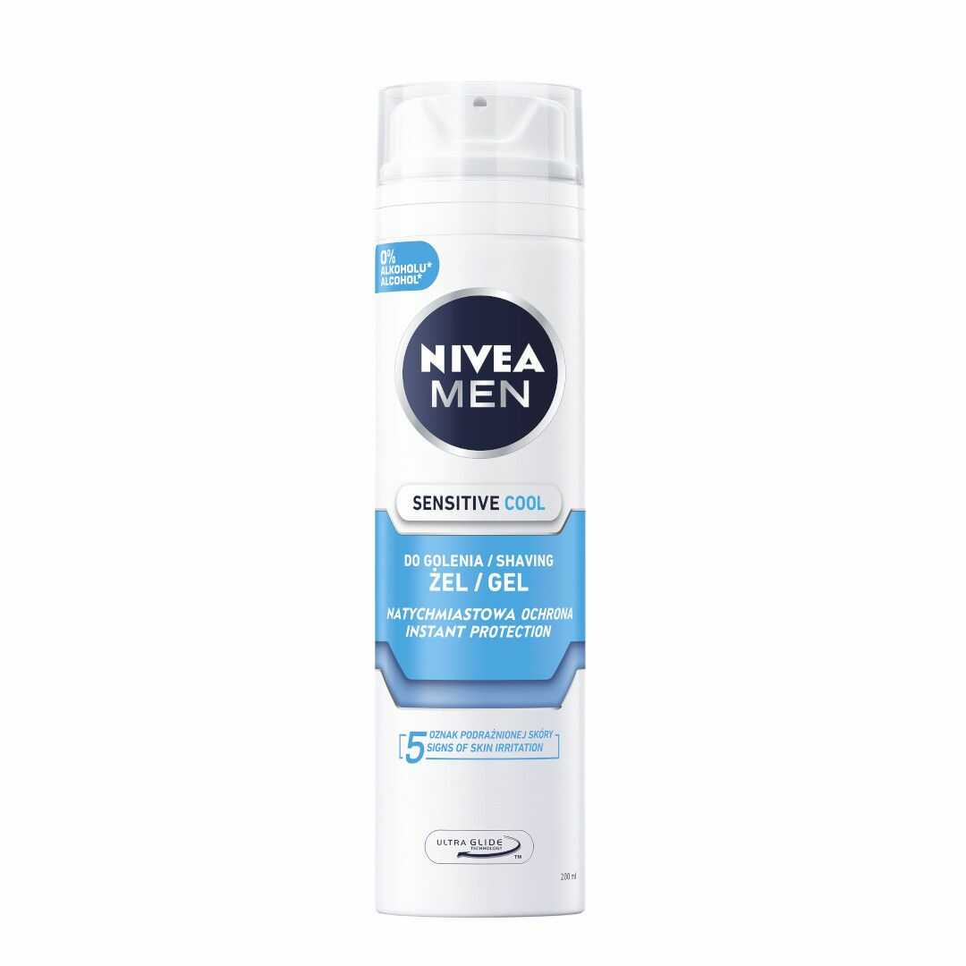 NIVEA_Men Sensitive chłodzący żel do golenia 200ml