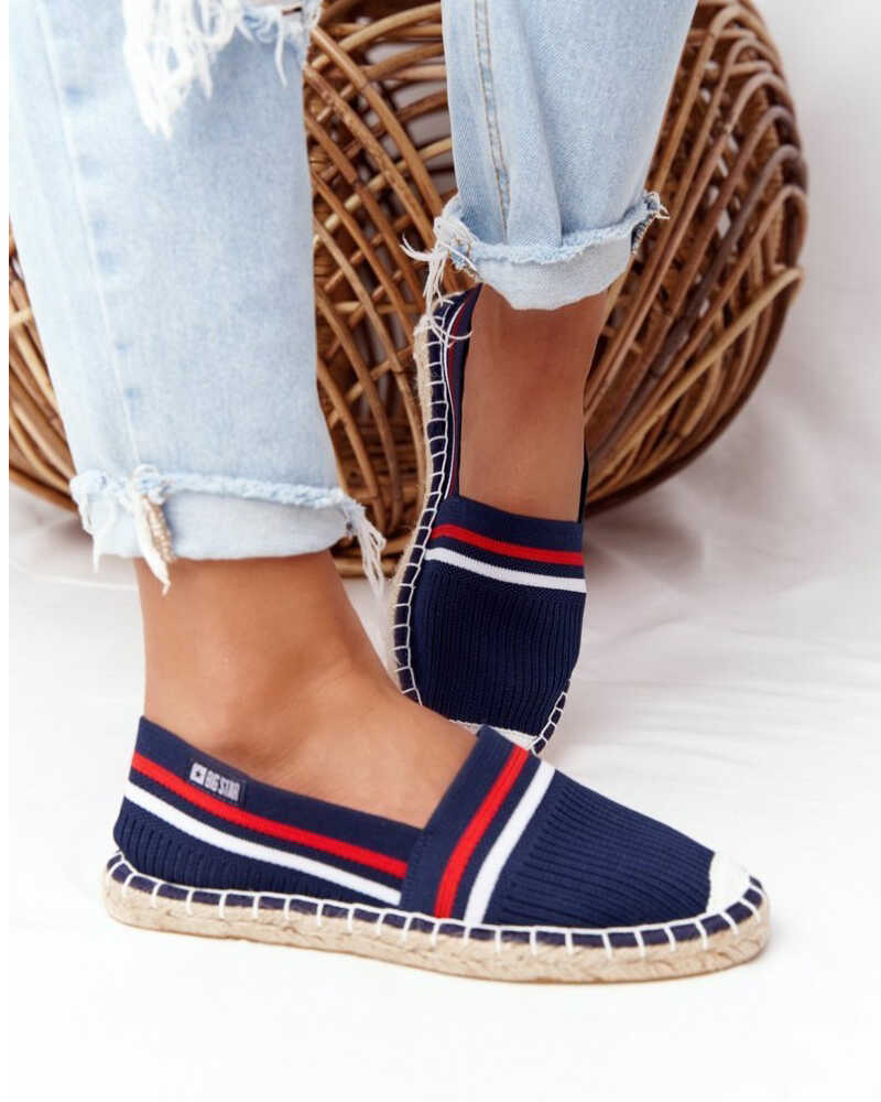 Damskie espadryle Big Star HH274483 38 Granatowe (5900714359263)