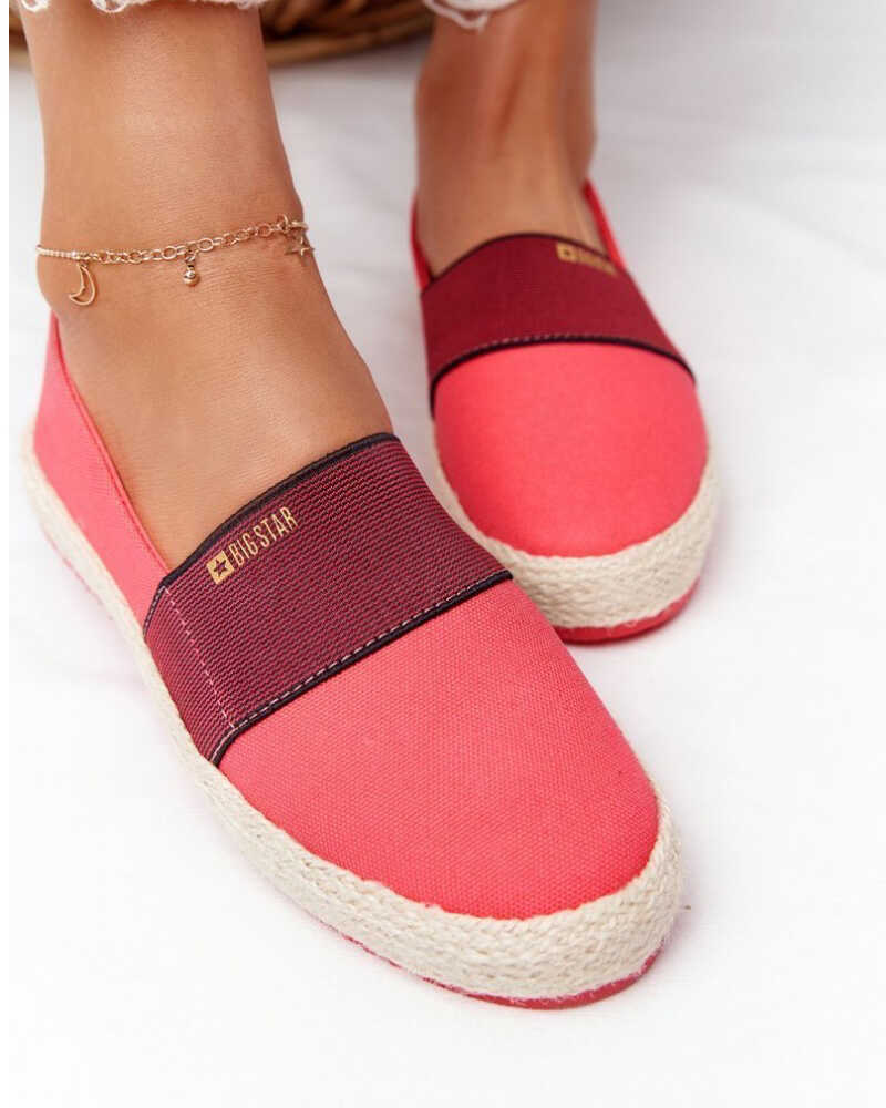 Damskie espadryle Big Star HH274478 38 Czerwone (5900714359027)