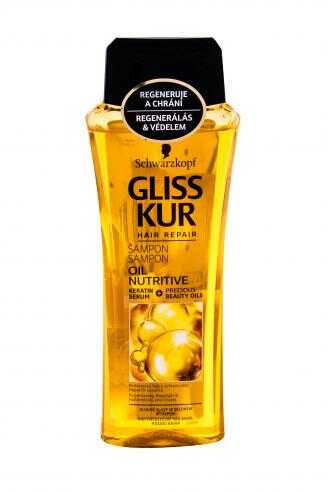 Schwarzkopf Gliss Oil Nutritive Shampoo szampon do włosów 250 ml dla kobiet