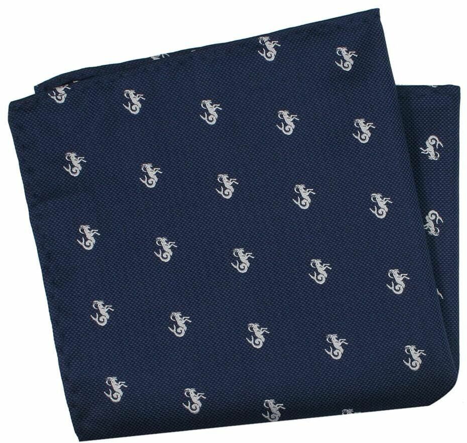 Elegancka Poszetka Męska Alties - znak zodiaku: KOZIOROŻEC POSZALTTANIA0591