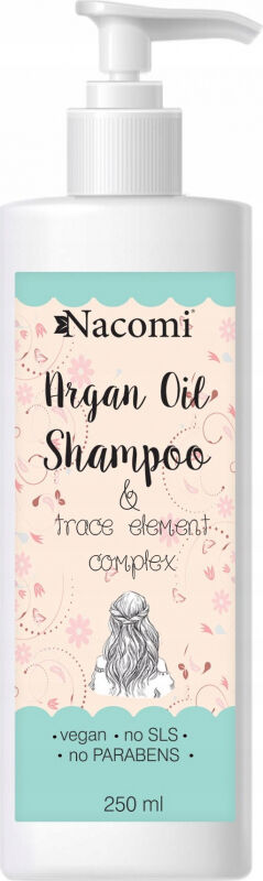 Nacomi - Argan Oil Shampoo - Szampon do włosów z olejem arganowym