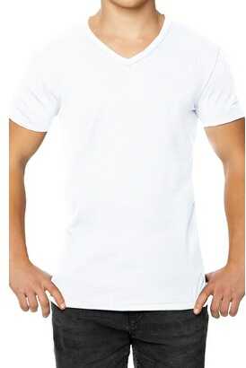T-shirt męski biały VIN, Kolor biały, Rozmiar S, Unikat