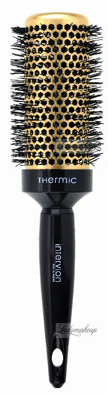 Inter-Vion - Thermic Hair Styling Brush - Termiczna szczotka do stylizacji długich włosów 45 mm - Gold Label