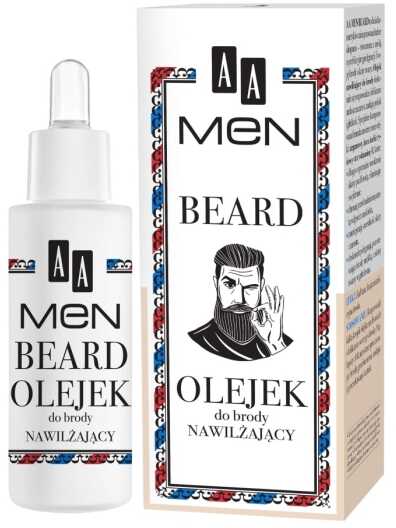 Olejek do Brody Nawilżający, AA MEN Beard, 30ml