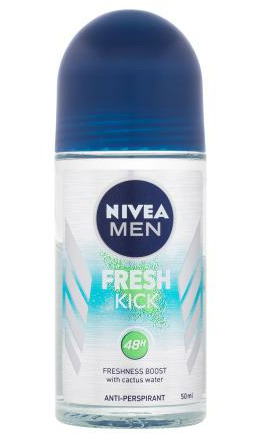 Nivea Men Fresh Kick 48H antyperspirant 50 ml dla mężczyzn