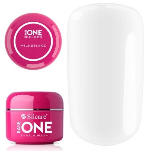 SILCARE Base One żel budujący gel uv MILKSHAKE 50g