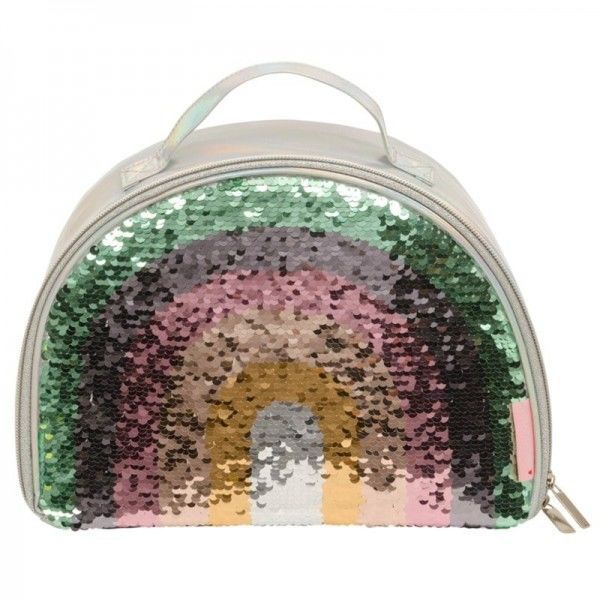 A Little Lovely Company - Termo Lunchbox Glitter Tęcza