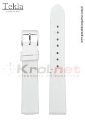 Pasek do zegarka TK126B/20 - gładki, biały