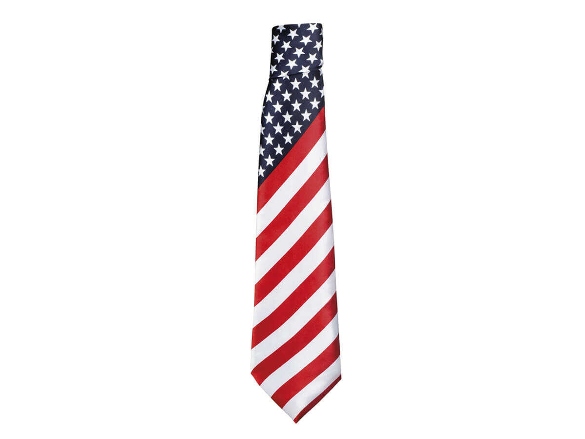 Krawat USA - 140 cm - 1 szt.