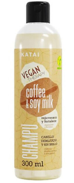 Szampon do włosów osłabionych i matowych Katai Cofee & Soy Milk Shampoo 300 ml (8436581011814)