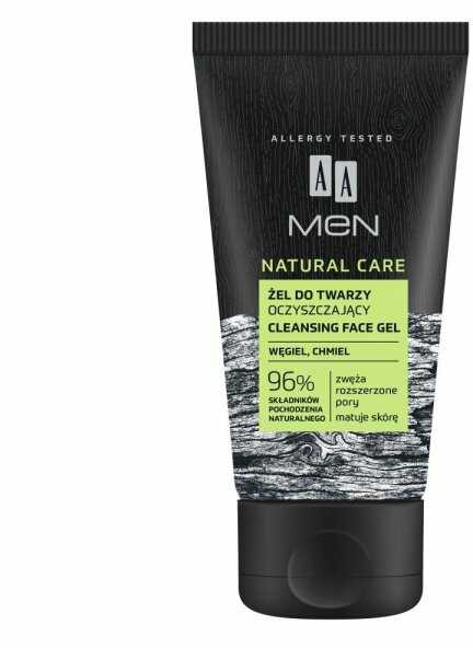 AA Men Natural Care Żel do mycia twarzy oczyszczający 150ml