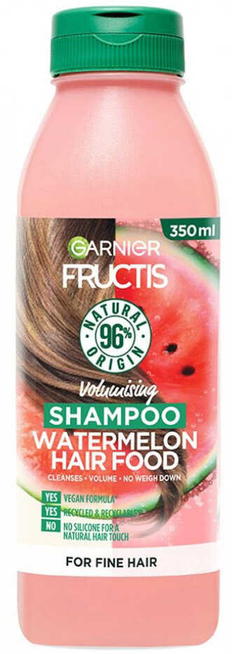 Szampon do oczyszczania włosów Garnier Fructis Hair Food Watermelon Revitalizing Shampoo 350 ml (3600542389174)