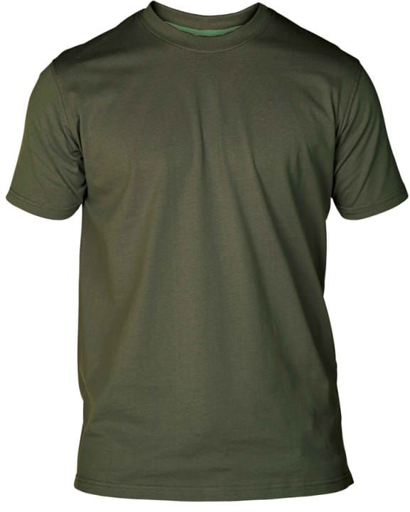 Duża Koszulka Męska Gładka Khaki T-shirt FLYERS-D555