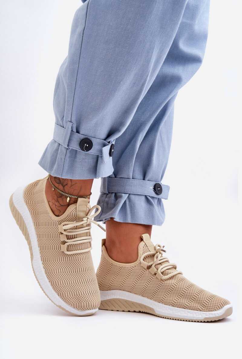 Buty sportowe Inna Marka Gusto 39 Beżowe (5905677638806)