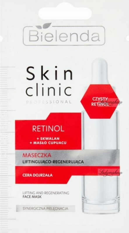 Bielenda - Skin Clinic Professional - Lifting And Regenarating Face Mask - Retinol - Liftingująco-regenerująca maseczka - 8 g