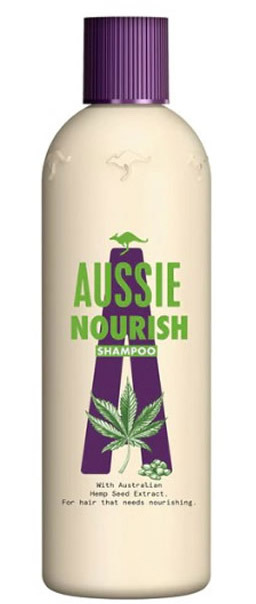 Szampon do odżywiania włosów Aussie Hair Nourish Hemp Shampoo 300 ml (8001841396798)
