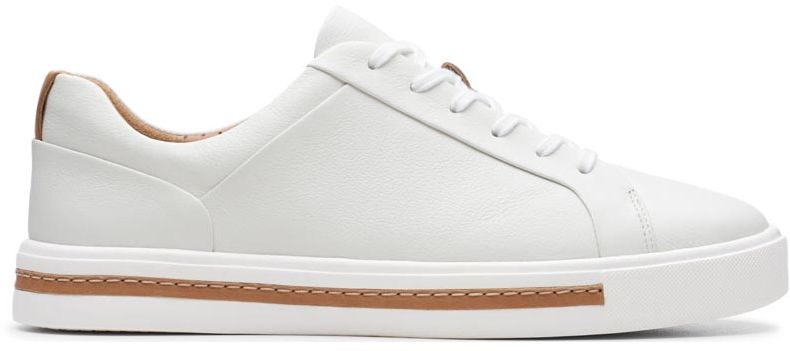 Półbuty damskie Clarks Un Maui Lace białe261401684