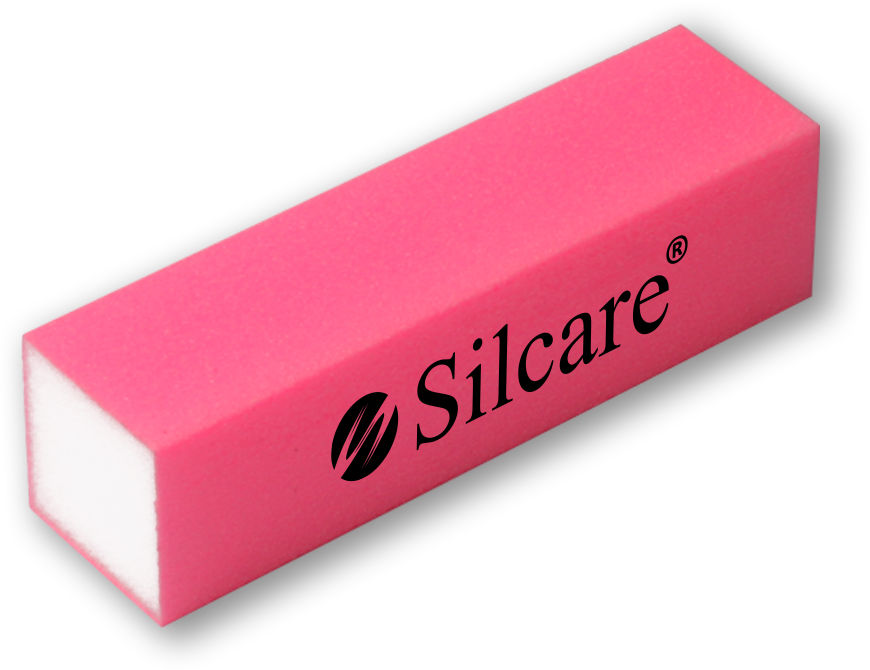 Blok ścierający Silcare 4-stronny Różowy