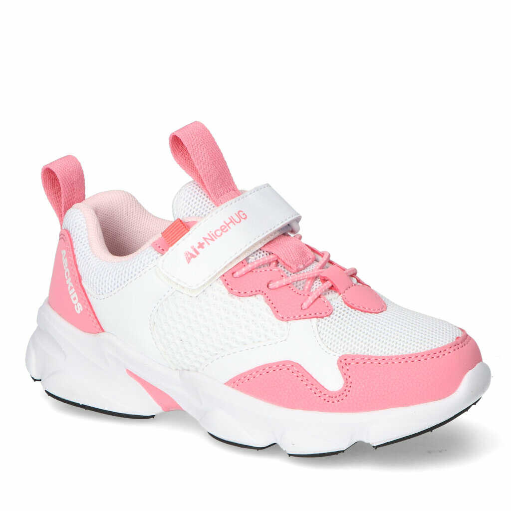 Sneakersy ABC Kids B012310219 Białe/Różowe