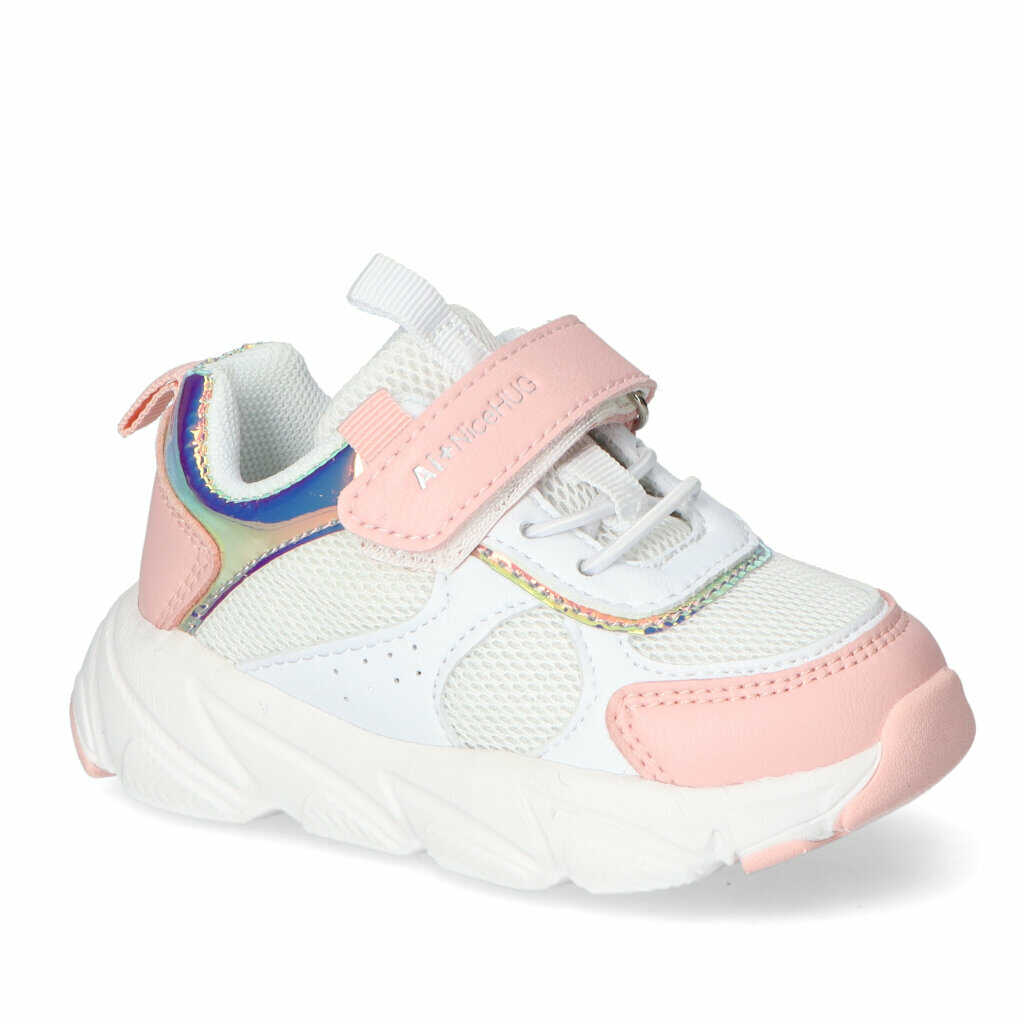 Sneakersy ABC Kids B011104349 Białe/Jasny Róż
