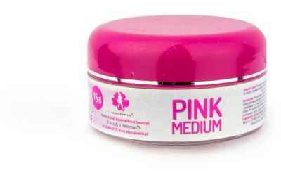 Akryl do paznokci Pink Medium Super Jakość 15 g Nr 4