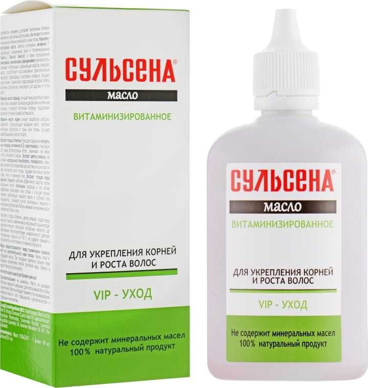 Olejek do Wzmocnienia i Wzrostu Włosów Sulsena, 100ml