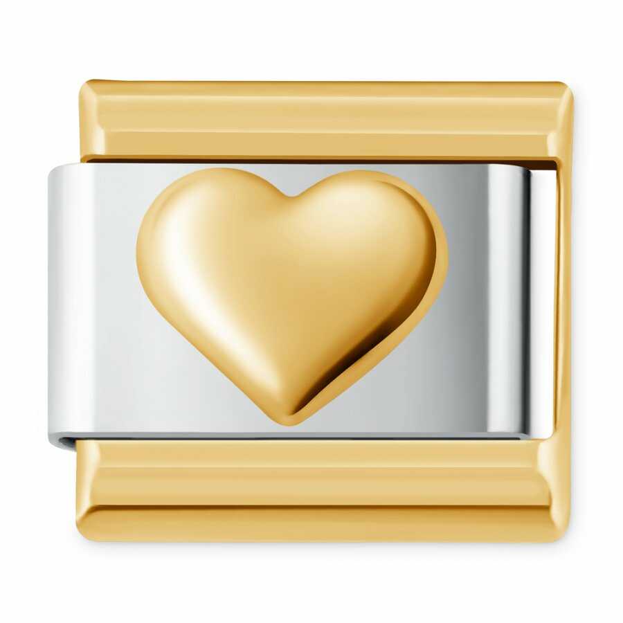Element Bazowy ITALIAN CHARMS Gold Heart