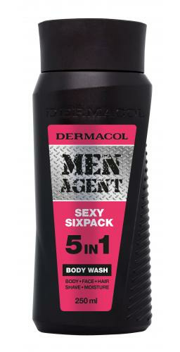Dermacol Men Agent Sexy Sixpack 5in1 żel pod prysznic 250 ml dla mężczyzn