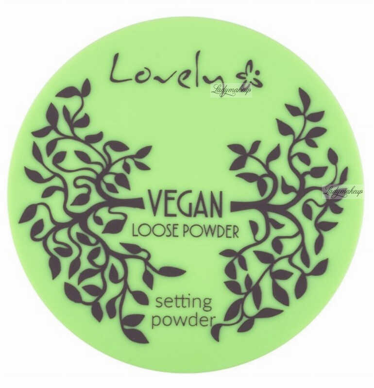 Lovely - Vegan Loose Powder Setting Powder - Wegański, transparentny puder matujący do twarzy - 7 g
