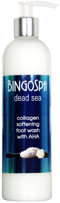 BINGOSPA - Collagen Softening Foot Wash - Kolagenowe mydło do stóp z minerałami z Morza Martwego i kwasami AHA