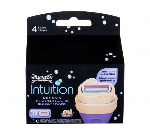 Wilkinson Sword Intuition Dry Skin wkład do maszynki 3 szt dla kobiet