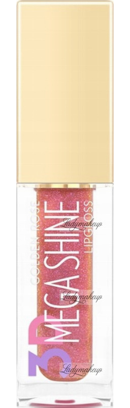 Golden Rose - 3D Mega Shine Lipgloss - Błyszczyk do ust - 5,2 ml - 120