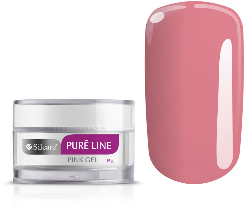 Silcare Żel UV Pure Line Pink 15 g