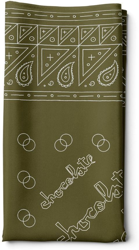 szalik CHOCOLATE BANDANA Green