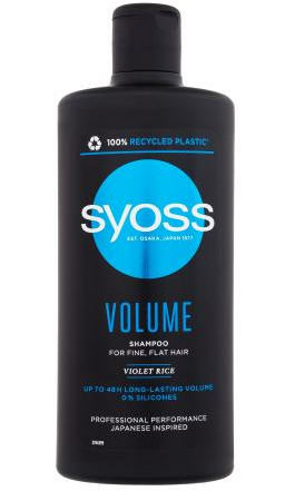 Syoss Volume Shampoo szampon do włosów 440 ml dla kobiet