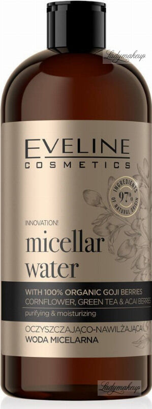 Eveline Cosmetics - Organic Gold - Micellar Water - Oczyszczająco-nawilżająca woda micelarna - 500 ml