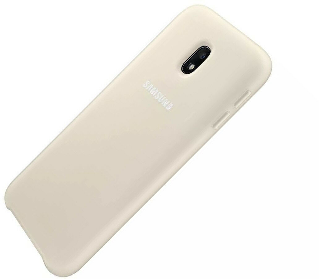 Etui Samsung Galaxy J3 2017 Dual Layer Cover Gold