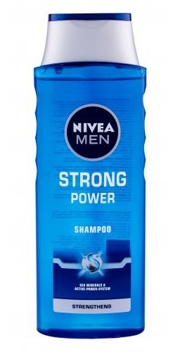 Nivea Men Strong Power szampon do włosów 400 ml dla mężczyzn