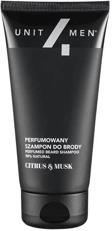 Unit4Men Perfumowany szampon do brody Citrus&Musk