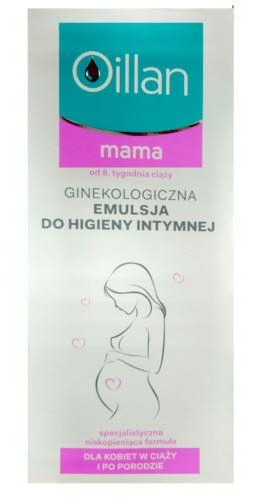 OILLAN INTIMA MAMA Ginekologiczna emulsja do higieny intymnej - 200 ml >> WYSYŁKA W 24H