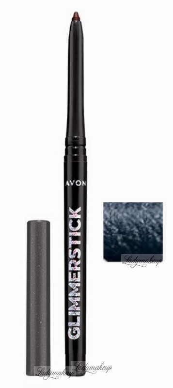 AVON - GLIMMERSTICK - Retractable Diamonds Eyeliner - Konturówka do oczu - 0,35 g - BLACK ICE