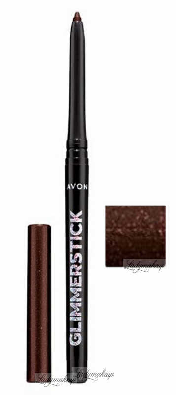 AVON - GLIMMERSTICK - Retractable Diamonds Eyeliner - Konturówka do oczu - 0,35 g - BLACK BIOUX