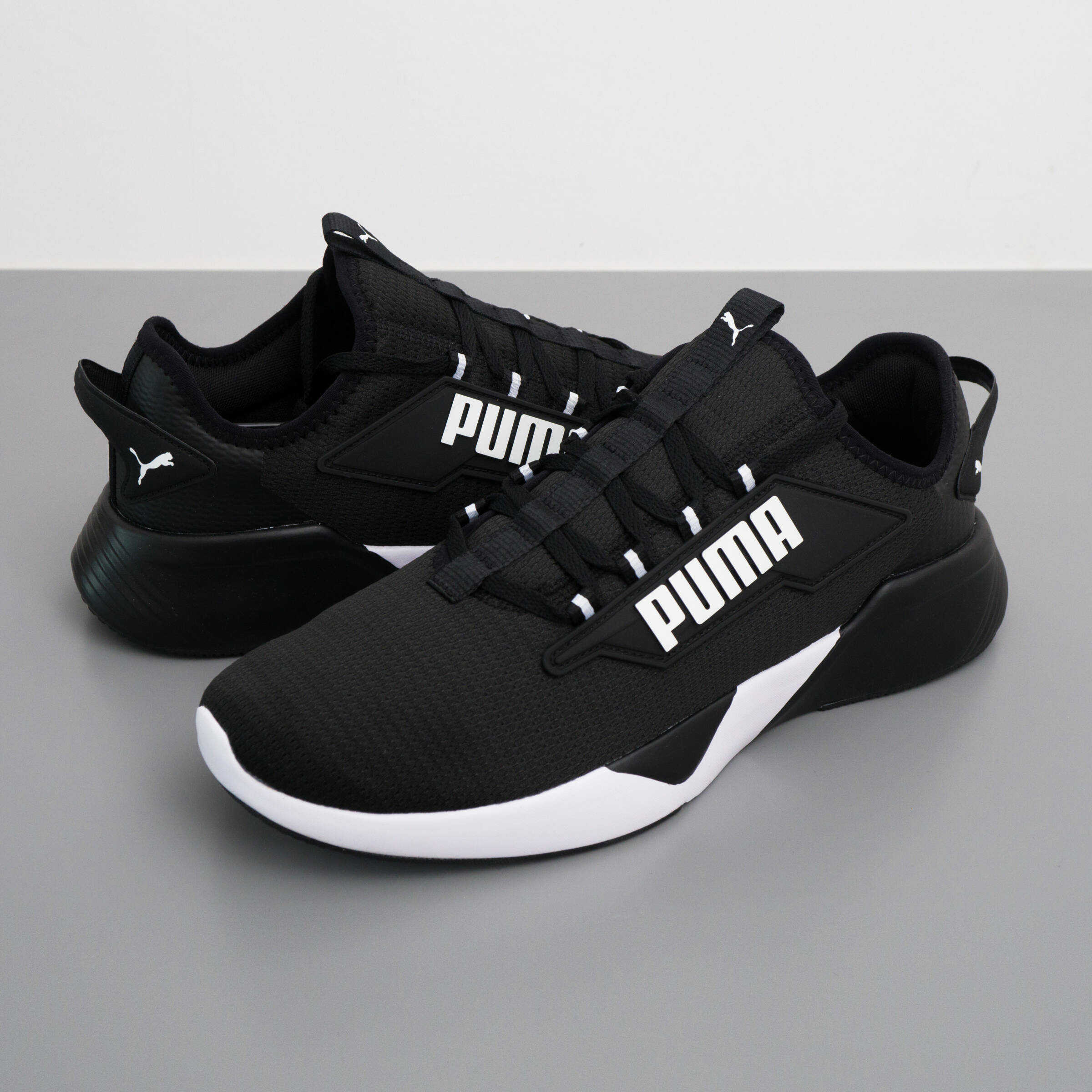 Sneakersy męskie Puma Retaliate 2 buty treningowe czarne-białe (376676 01)