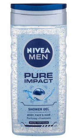 Nivea Men Pure Impact żel pod prysznic 250 ml dla mężczyzn
