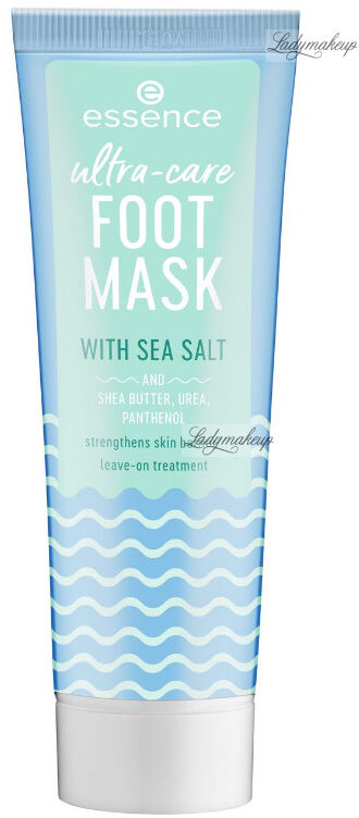 Essence - Ultra-Care Foot Mask - Ultra pielęgnacyjna maska do stóp z solą morską - 75 ml
