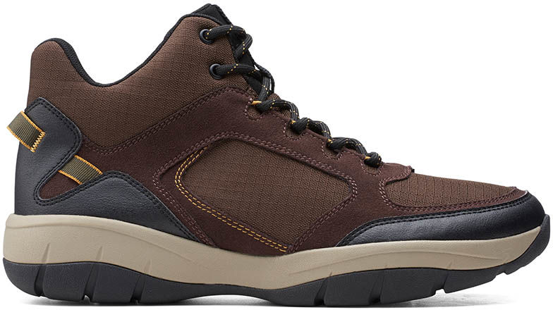 Buty sportowe męskie Clarks Ervin Mid brązowe261536217