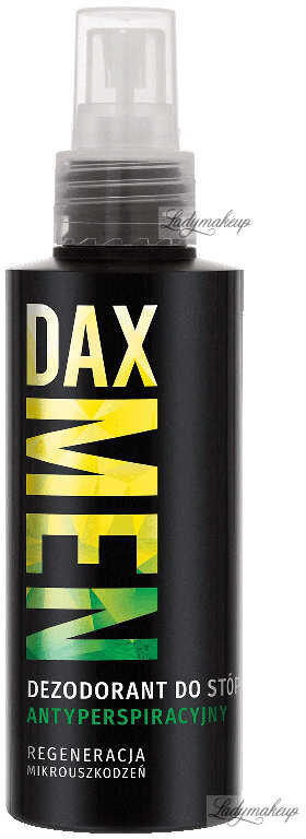 DAX MEN - Dezodorant do stóp dla mężczyzn - Antyperspiracyjny - 150 ml