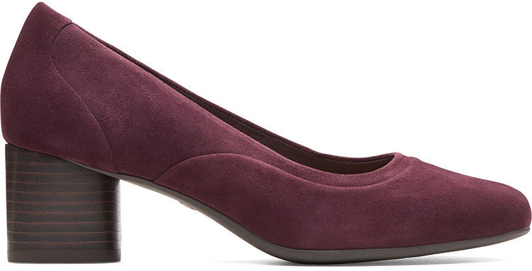 Czółenka damskie Clarks Un Cosmo Step fioletowe261354454