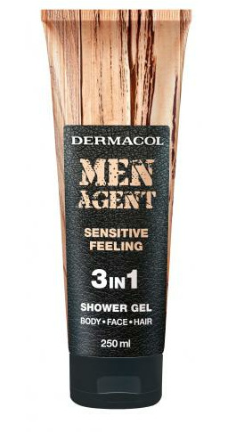 Dermacol Men Agent Sensitive Feeling 3in1 żel pod prysznic 250 ml dla mężczyzn
